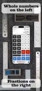 Maker Calc Fraction Calculator screenshot #3 for iPhone