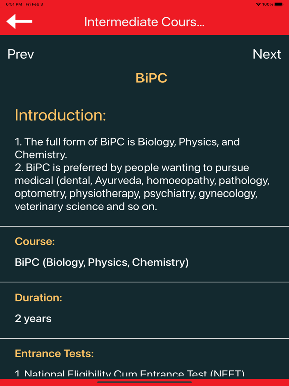 Career Guide Study Job Planner iPad screenshot 5 - Reference app