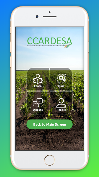 Screenshot #2 pour CCARDESA Mobile Learning App