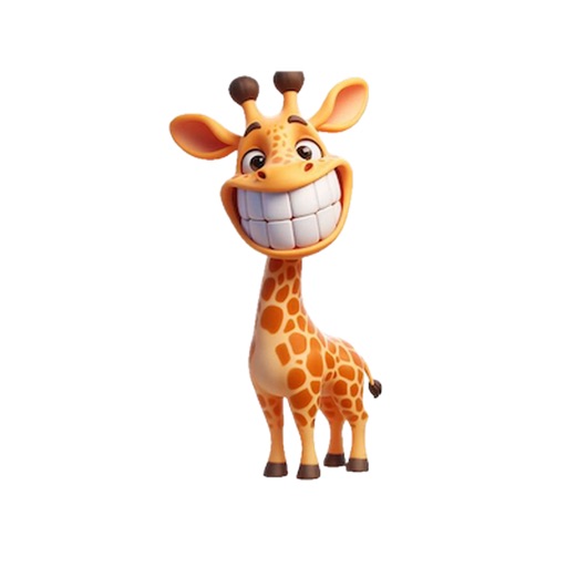 Happy Giraffe Stickers