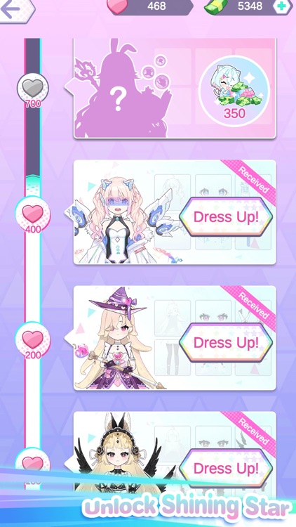 Shining Anime Star: Dress up screenshot-8