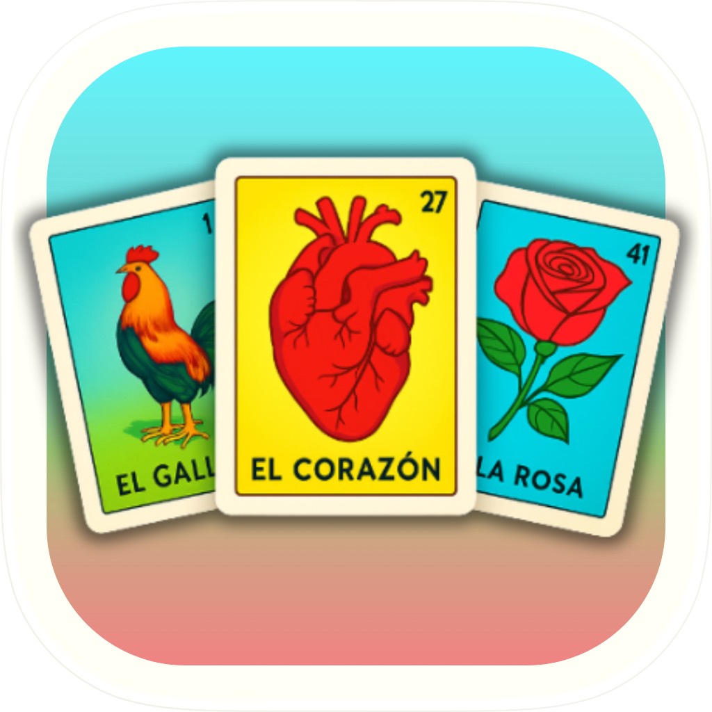 Apple App Store cover for Loteria Mexicana Digital