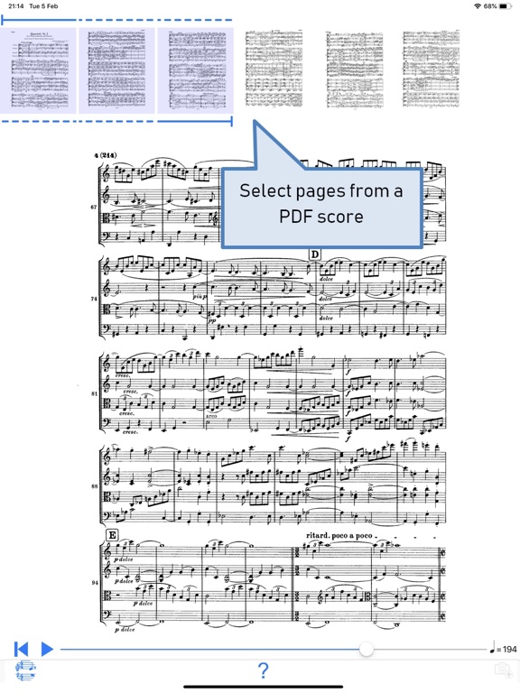 Screenshot #5 pour PlayScore 2