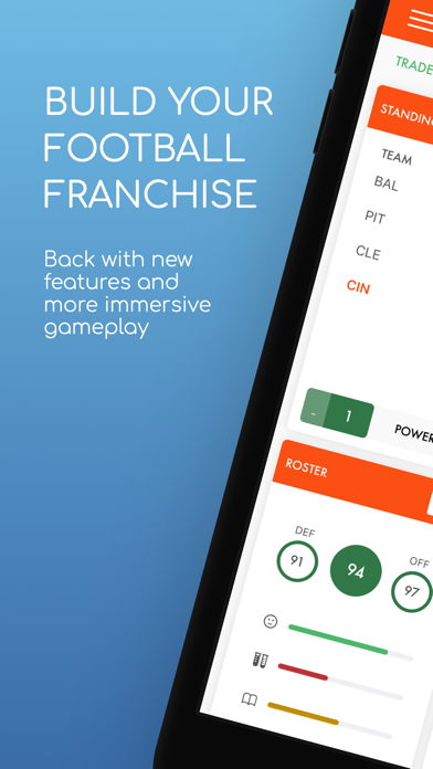 Screenshot #1 pour Pocket GM 3: Football Sim