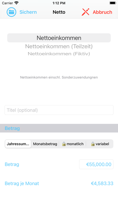 Screenshot #3 pour Kindesunterhalt Light