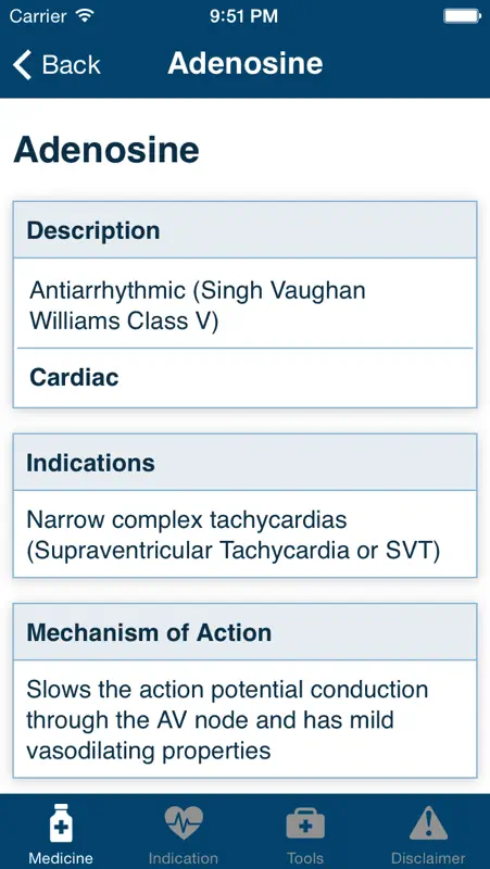 Emergency Pharmacology Guide screenshot 4 of 4