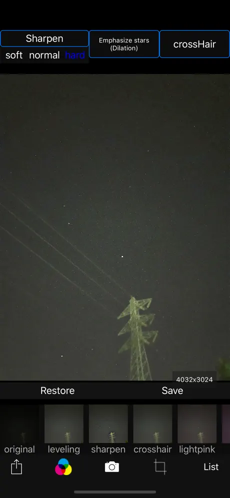 Starry sky Camera