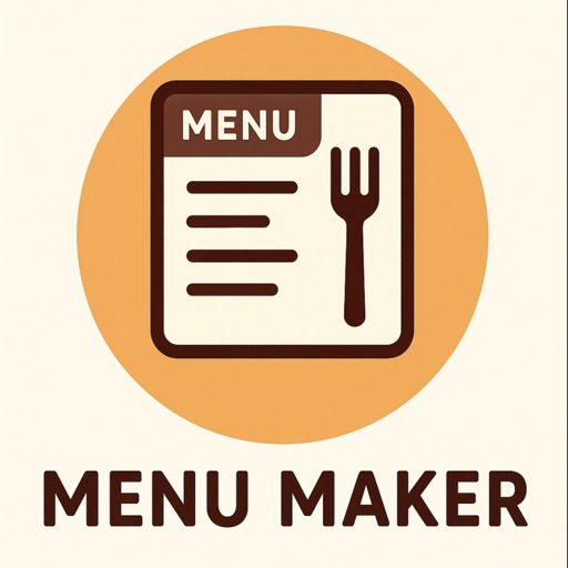 Menu Maker - Designer, Creator