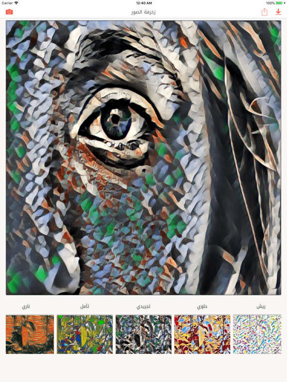 تطبيق زخرفة الصور الاحترافي iPad screenshot 4 - Photo & Video app