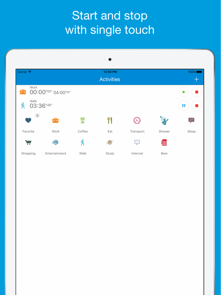 #1. aTimeLogger: Work Time Tracker (iOS) Podle: BGCI