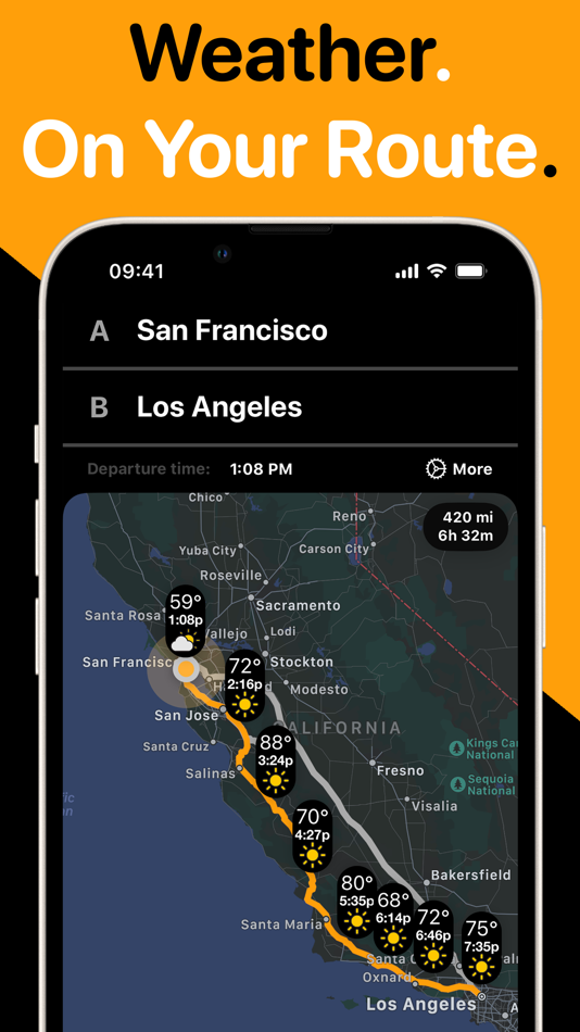 #1. Weather on the Way (iOS) 由: Piotr Knapczyk