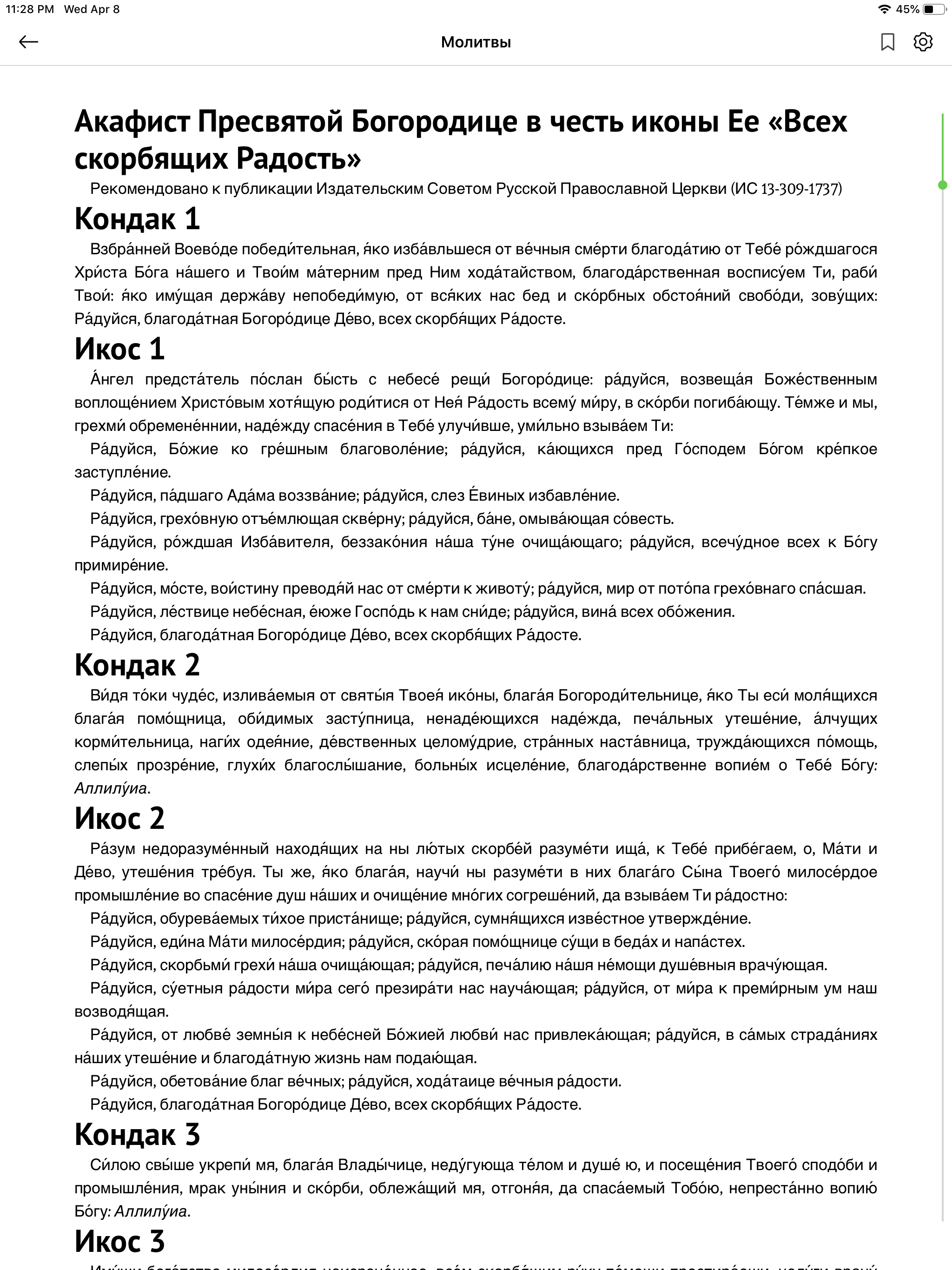 Молитвослов с аудио для всех screenshot 8