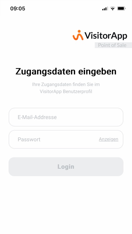 VisitorApp Point of Sale (POS)