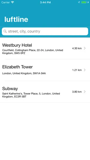 luftline screenshot 1