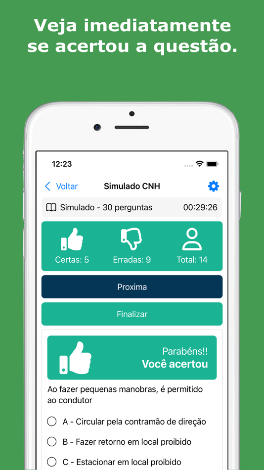#3. Simulado Provas CNH (iOS) 由: Dca Sm Solucoes Em Tecnologia Ltda