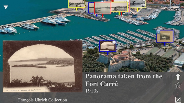 Antibes back in time