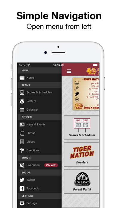 Los Banos High School Screenshot