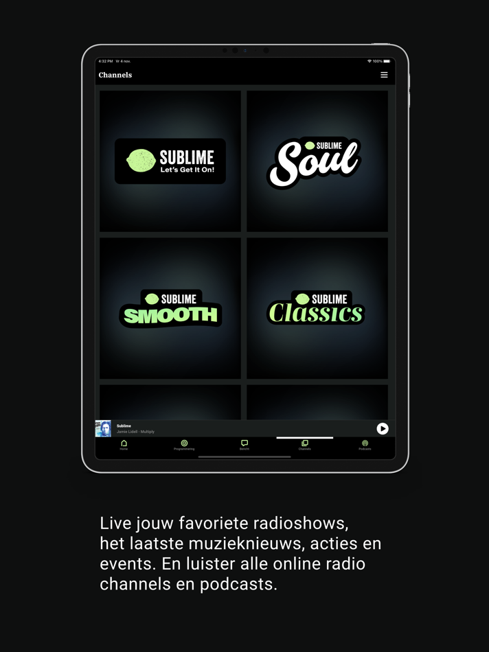 #3. Sublime (iOS) 来自: Radiocorp B.V.