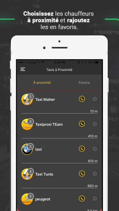 Taxi Proxi : Commander course Screenshot