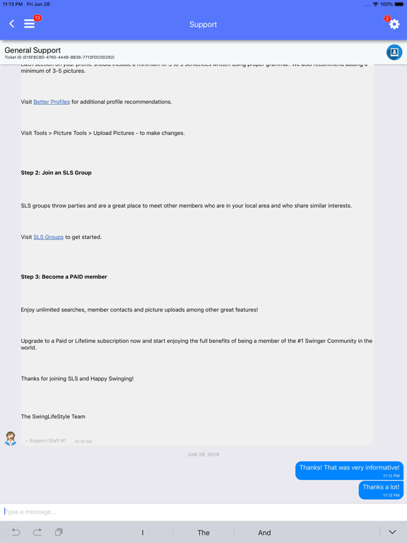 Screenshot #4 pour SLS Official Swinger Community