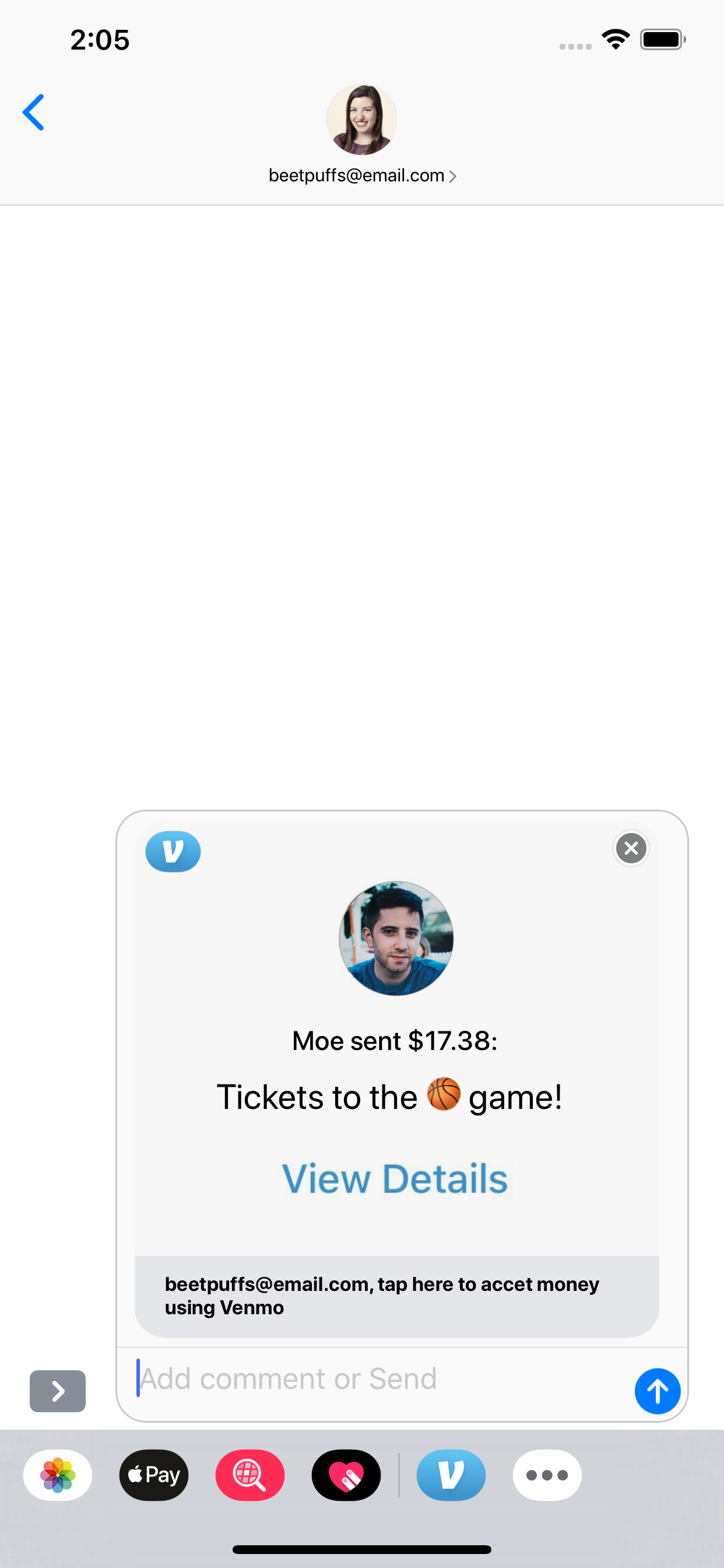 Venmo screenshot 16