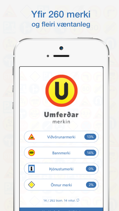 Screenshot #2 pour Umferðarmerkin