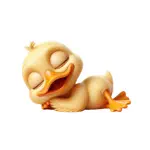 Sleeping Duckling Stickers App Problems