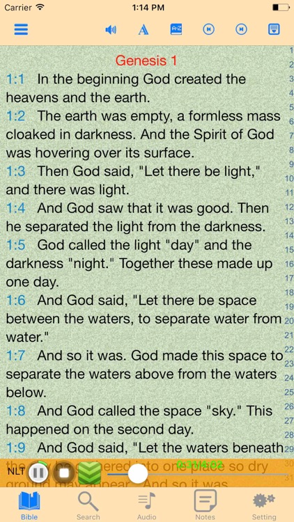 NLT Audio Holy Bible