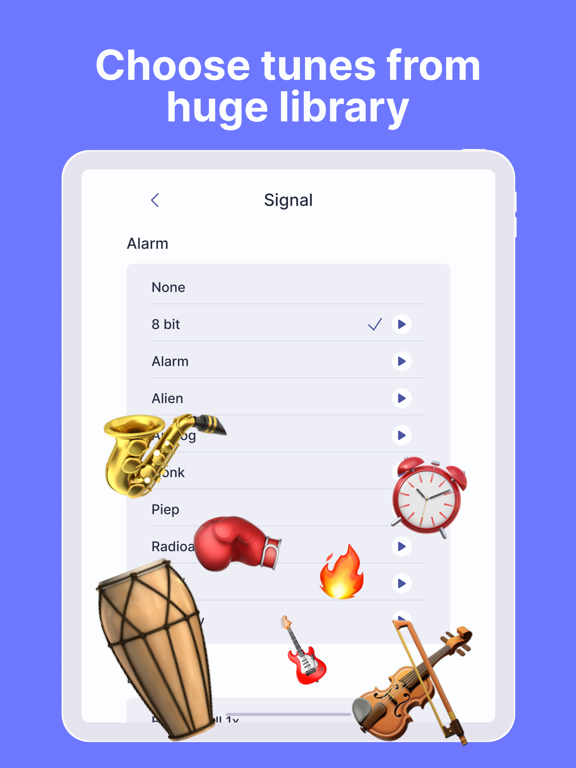 Visual Multi Timer: Timus iPad screenshot 6 - Utilities app