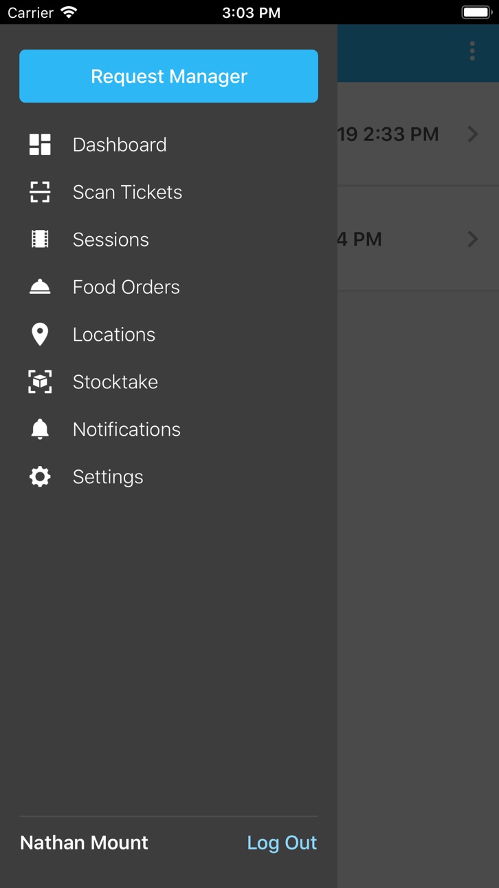 iPhone screenshot
