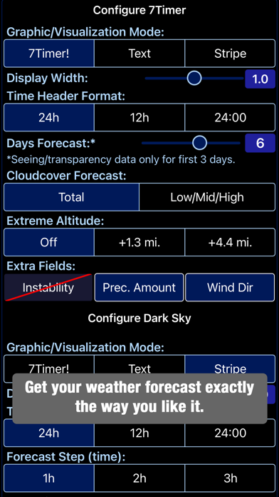 Xasteria Plus - Astro Weather Screenshot