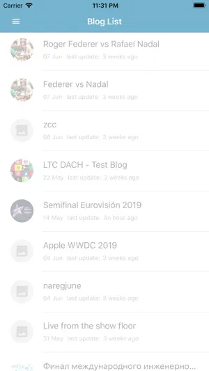 Live Blog Reporter screenshot 2