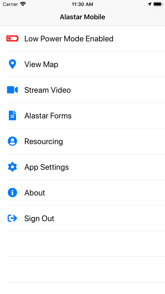 #2. Alastar Mobile (iOS) Podle: ReadyOp Communications, Inc.