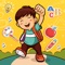 PRESCHOOL FUN : KIDS LEARNING  From a learning app like this kids can benefit any time any place with cute and soft music, poem song, and animations