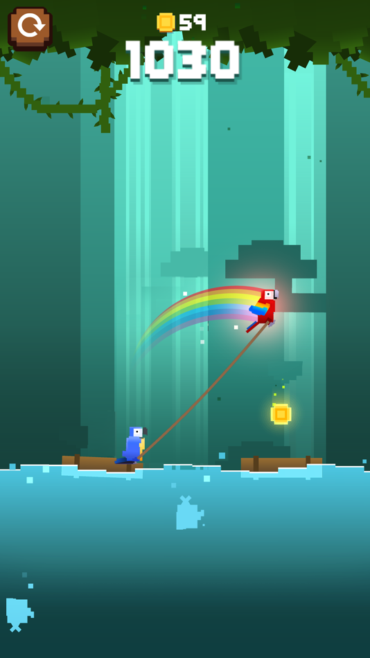 #3. Monkey Ropes (iOS) 由: PlaySide