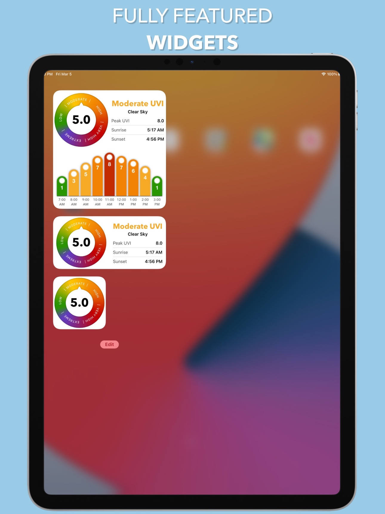 UV Index Widget - Worldwide screenshot 6