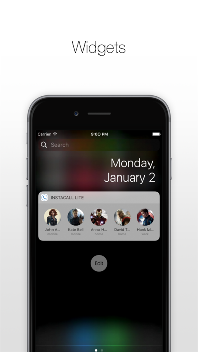 Screenshot #2 pour Instacall lite - Smart Dialer