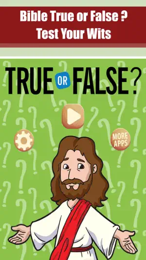 Bible True Or False Quiz screenshot 1