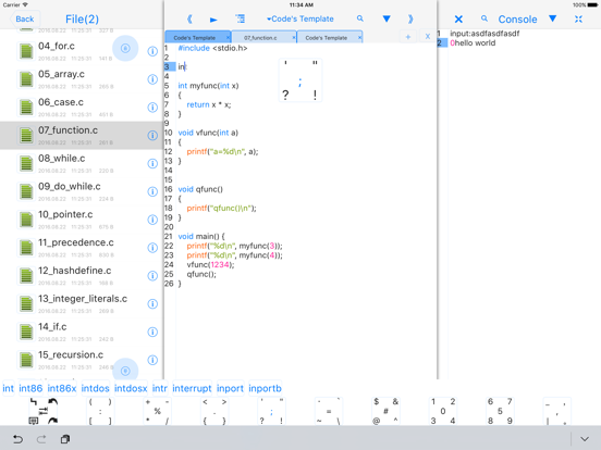 Screenshot #6 pour C/C++ LLVM Clang