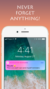 ToDo Notification Reminders screenshot