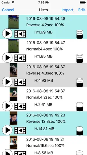 ReversePlayback screenshot 2