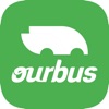 Ride with OurBus App icon