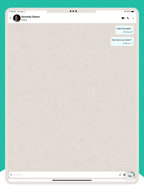 GBWhatsPro+ iPad screenshot 2 - Utilities app