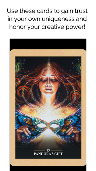 Sacred Rebels Oracle iPhone screenshot 5 - Lifestyle app