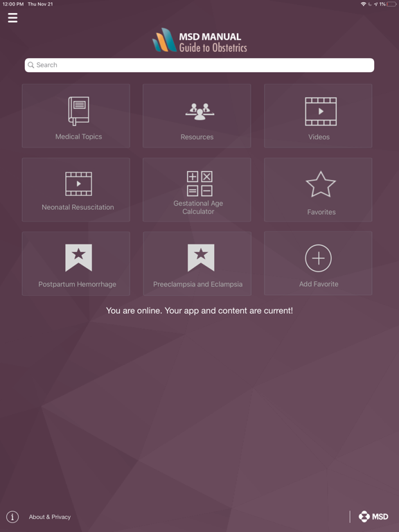 Screenshot #4 pour MSD Manual Guide to Obstetrics