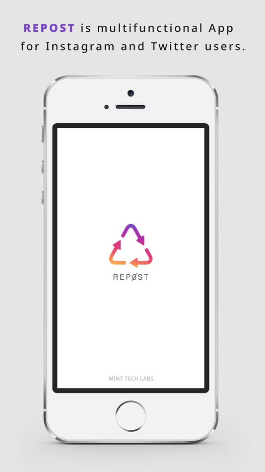 #1. Rep0st - Repost for iG & X (iOS) 由: Mint Tech Labs Inc.