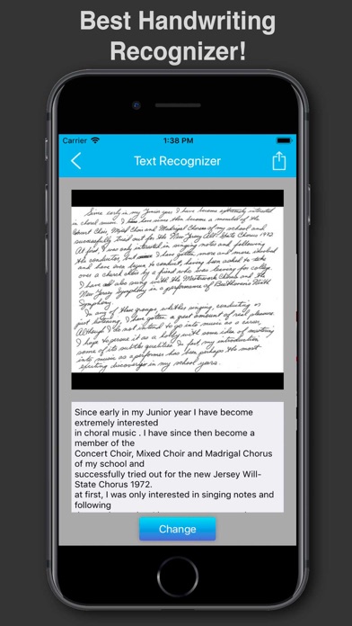 Screenshot #3 pour Best Handwritten Notes Reader