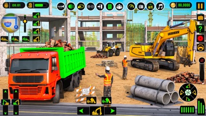 Real Excavator Construction 3D Screenshot