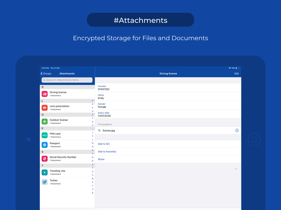 #7. Enpass Password Manager (iOS) 由: Enpass Technologies Private Limited