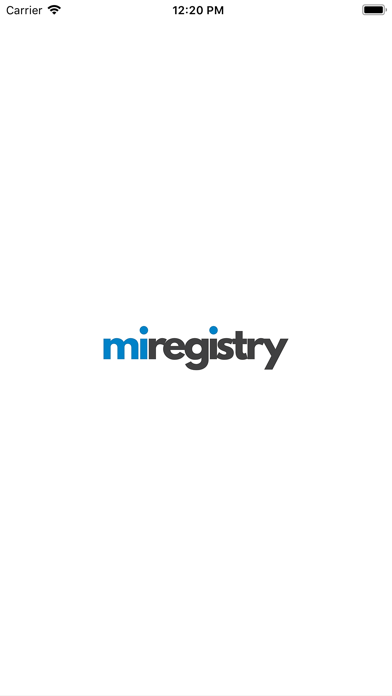 MI Registry Screenshot